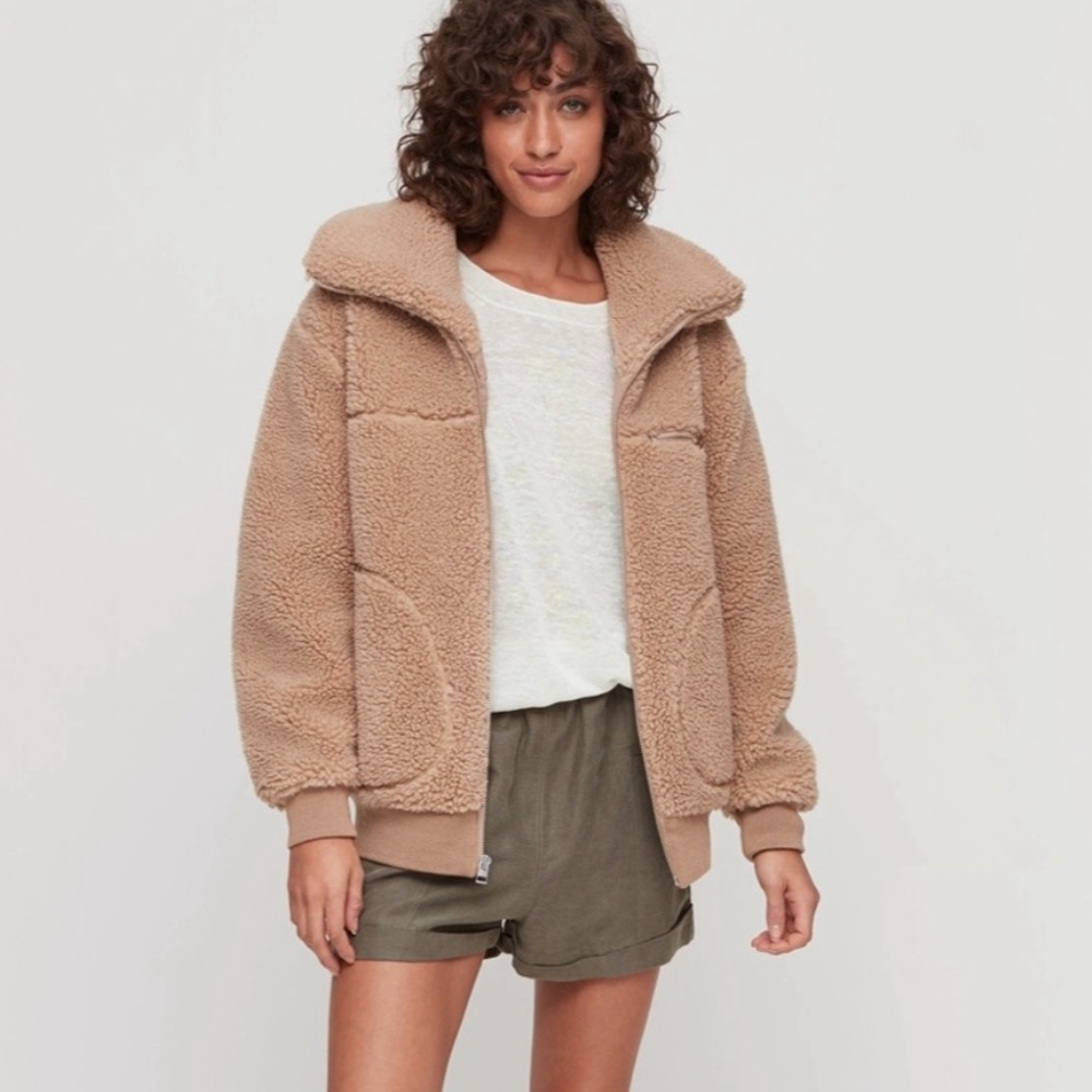 Aritzia Wilfred Free Teddy Jacket XXS